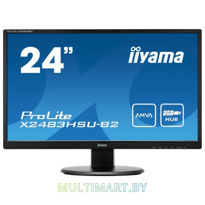 Монитор Iiyama ProLite X2483HSU-B2